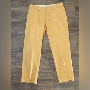 Polo by Ralph Lauren Gold Chinos Flat Front Classic